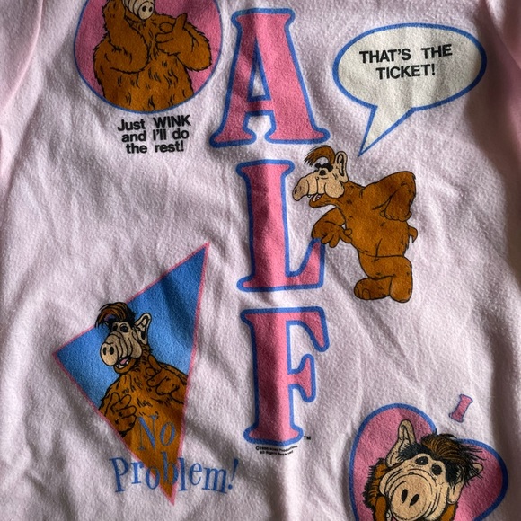 1980s Alf sleep shirt - Picture 4 of 4